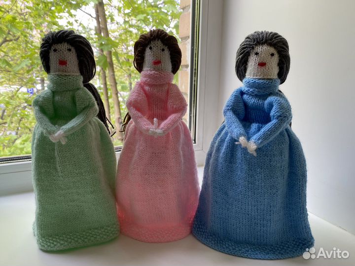 Кукла-чехол для бутылки