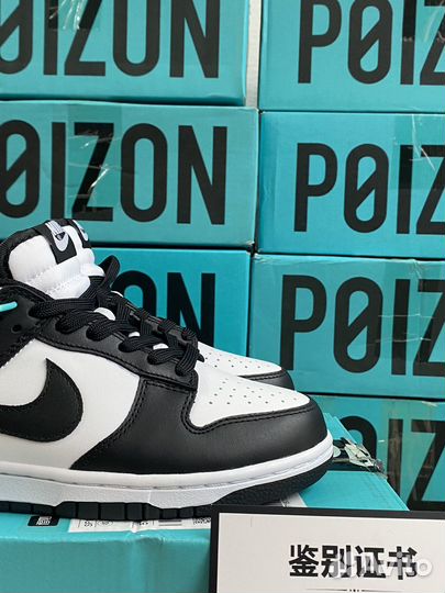 Nike Dunk Low чб Panda Онигинал Черно белые