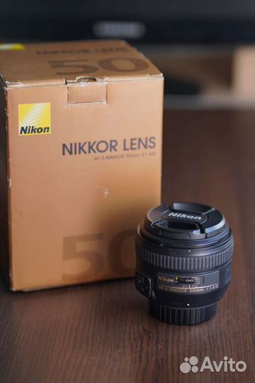Объектив nikon 50mm f 1.4g af s nikkor