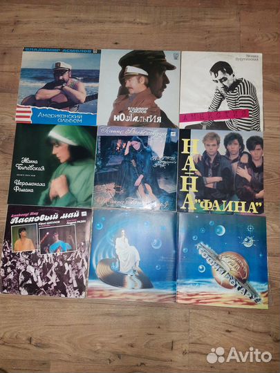 Виниловые пластинки, российские и зарубежные