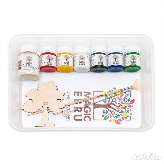 Набор красок эбру 