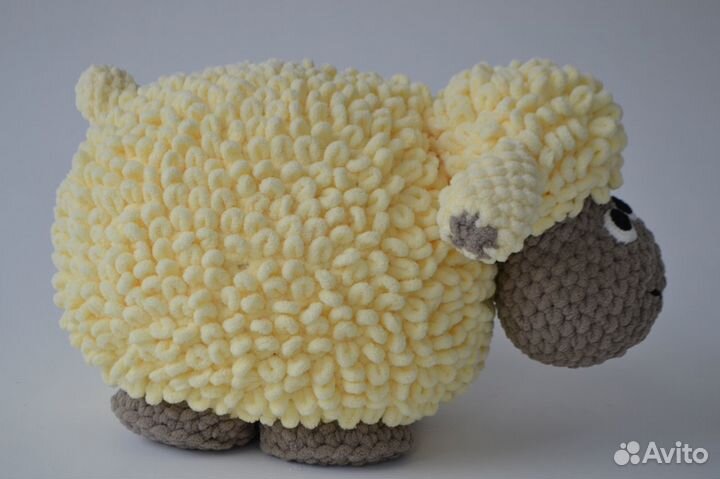 Большая мягкая игрушка Пуффик Барашек