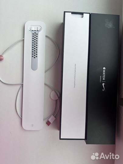 Часы apple watch 3 42mm nike