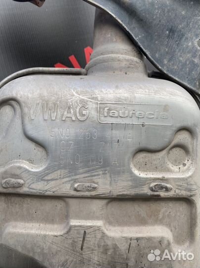 Глушитель VW Tiguan 1.4 tsi caxa