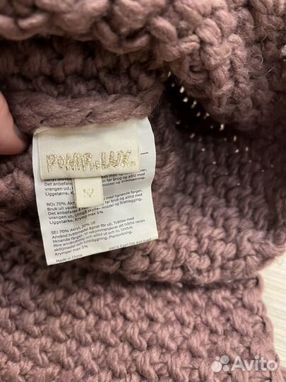 Шапка и снуд р.52 (Pomp de Lux)