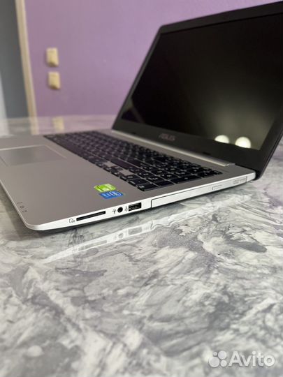 Ноутбук игровой asus K551L с SSD на i7