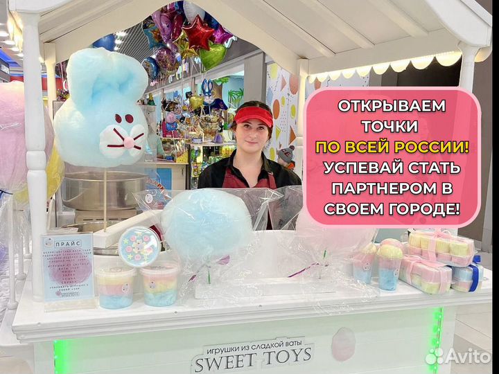 Продам готовый бизнес: игрушки из сахарной ваты