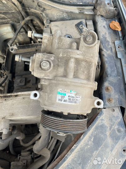Компрессор кондиционера passat б6