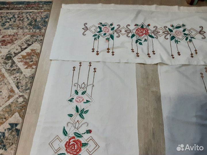 Шторы ручной работы старинные