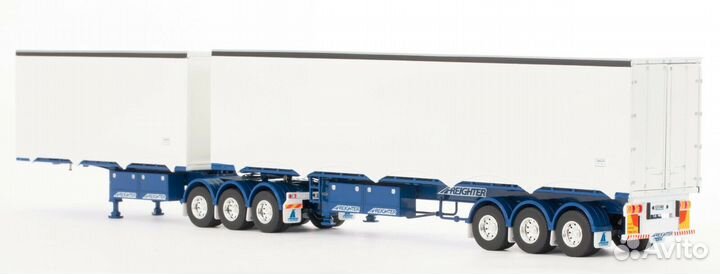 1/50 полуприцеп сдвоенный фура Drake WSI