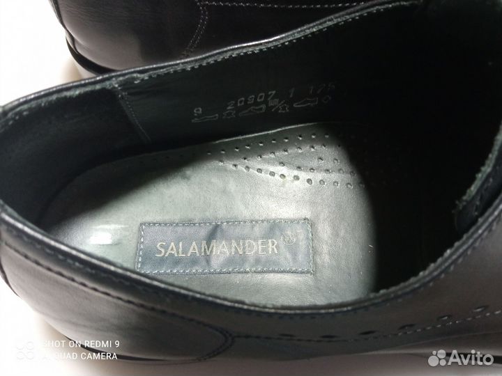Туфли мужские Германия Salamander 43р