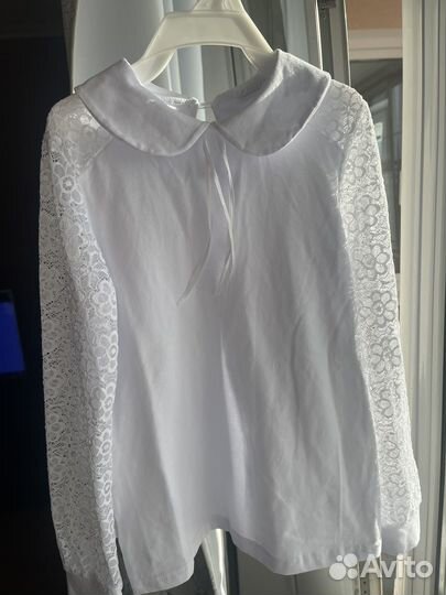 Новая Блузка школьная 134-140