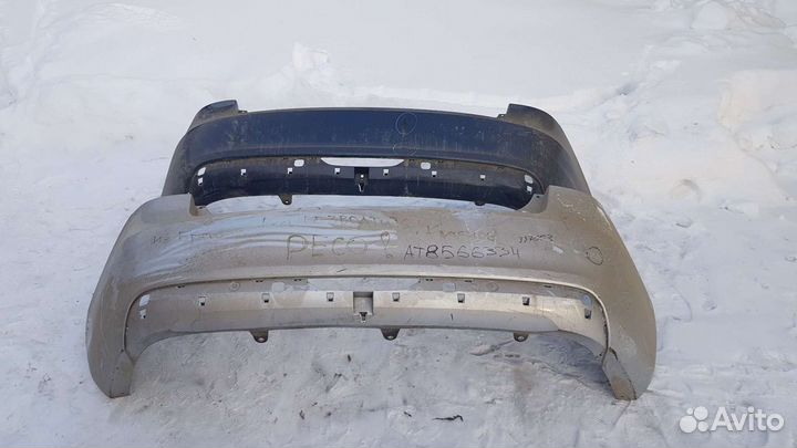 Бампер задний веста