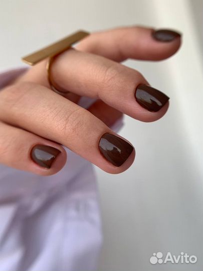 Маникюр с покрытием гель лак