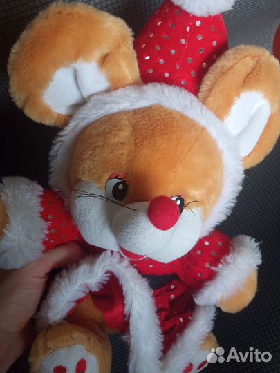 Мягкая игрушка Мышка с музыкой