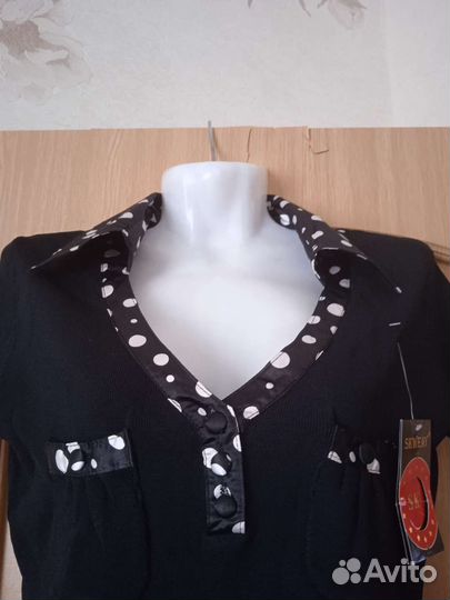 Стрейчевая комбинированная кофта р 46-48