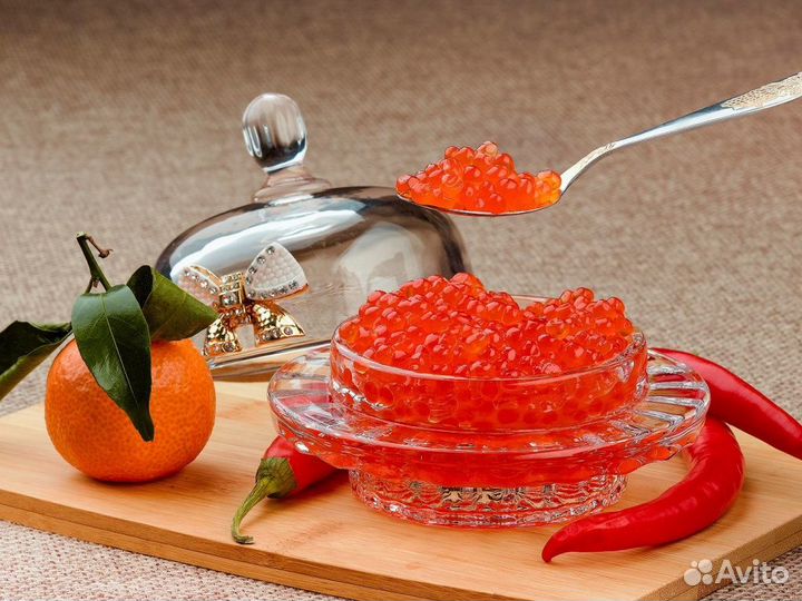 Красная икра форель натур. Опт Кета