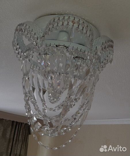 Люстра хрустальна