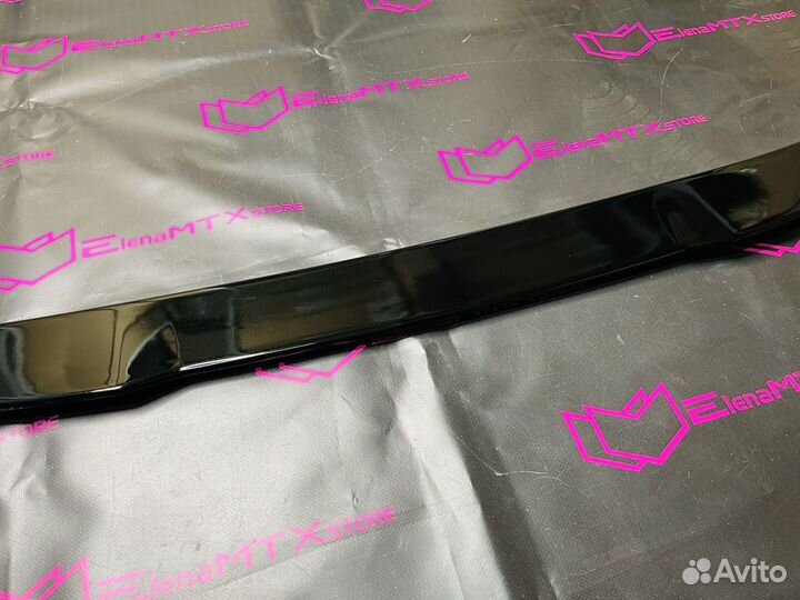 Спойлер BMW G22 черный глянец