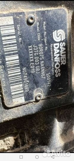 Гидромотор и гидронасос на класс 204 мега