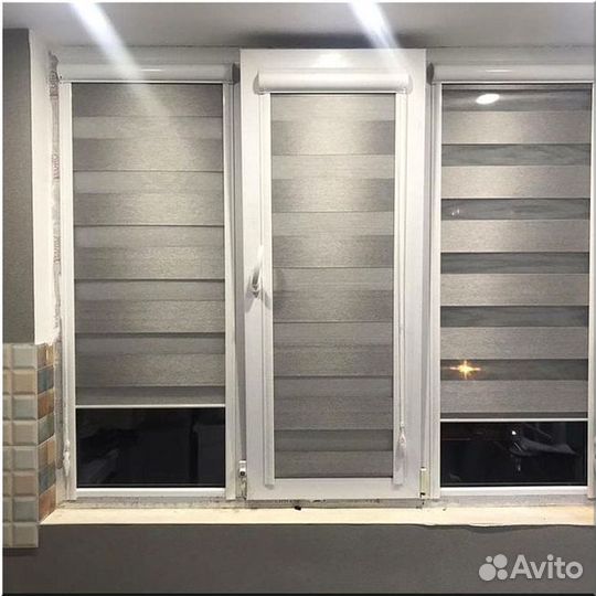 Рулонные Шторы Зебра новые