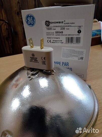 Лампа PAR 64 CP/62 230V 1000W