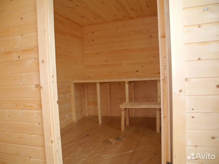 Мобильная баня 2.3х4.2м