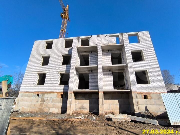 2-к. квартира, 63,6 м², 3/9 эт.