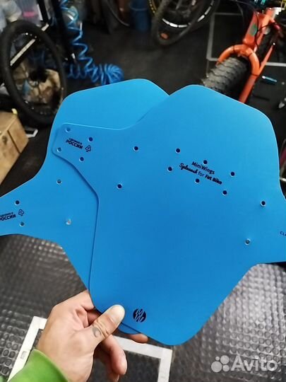 Мини крылья на FatBike