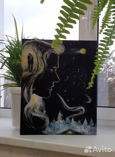 Картина маслом на холсте