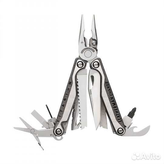 Мультитул Leatherman Charge plus TTI, титановый 83