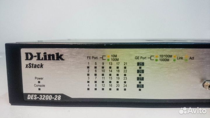 D-Link DES-3200-28 Управляемые коммутаторы