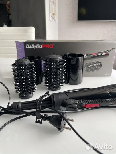 Фен щетка вращающаяся babyliss pro