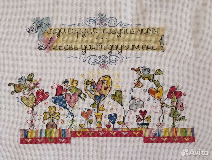 Вышивка крестиком, в подарок