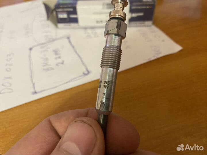 Свеча накаливания на bmw 5 E34.E53.e39