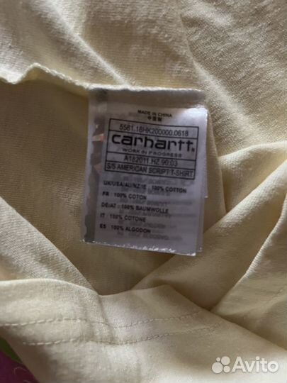 Футболка carhartt