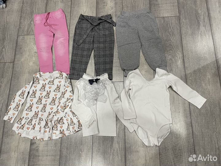 Пакет вещей для девочки 98-110