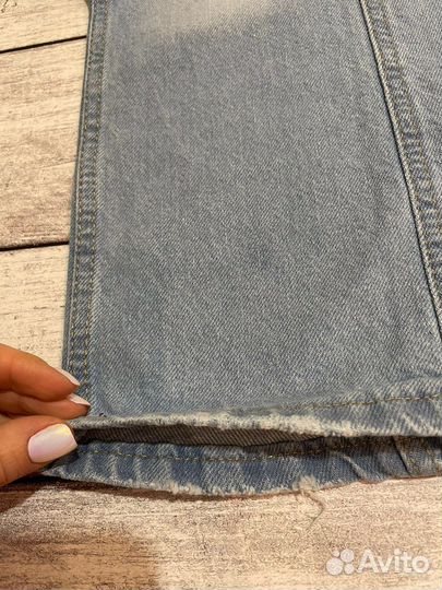 Брюки джинсы zara