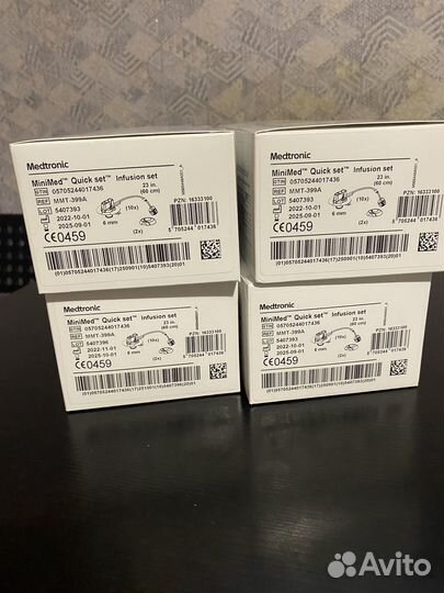 Квик сеты 6/60, обмена на 9/60 quick-set Minimed