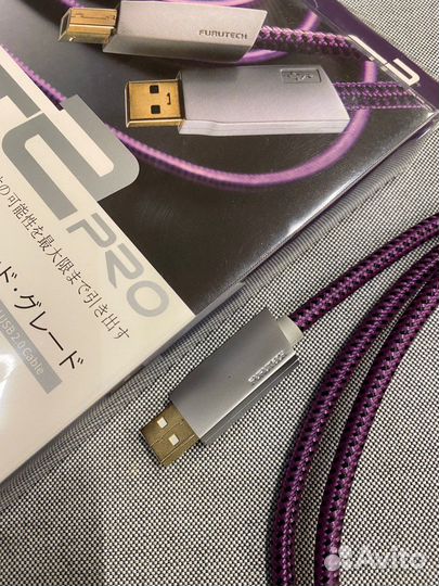 Кабель Furutech GT2 Pro USB A-B /Jack 3.5 rca