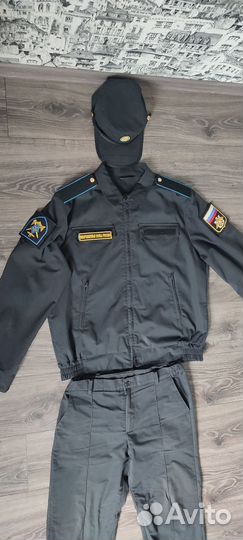 Офисная чёрная форма