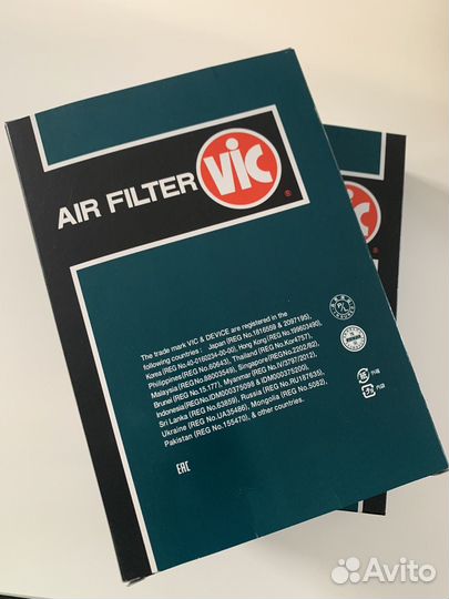 Воздушный фильтр VIC для Infiniti M37 A-2015V
