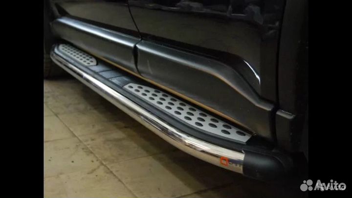 Пороги подножки алюминиевые Can Otomotiv (Турция)