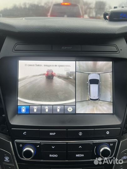 Магнитола для hyundai santa fe