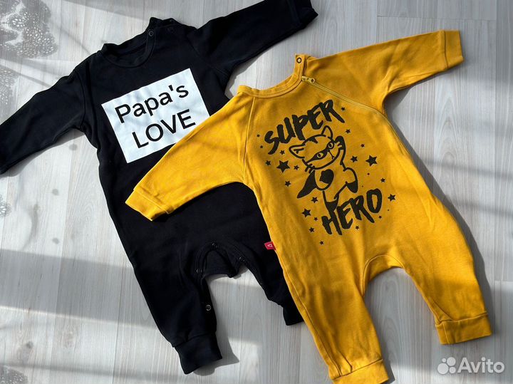 Одежда пакетом для малыша (62-68р)