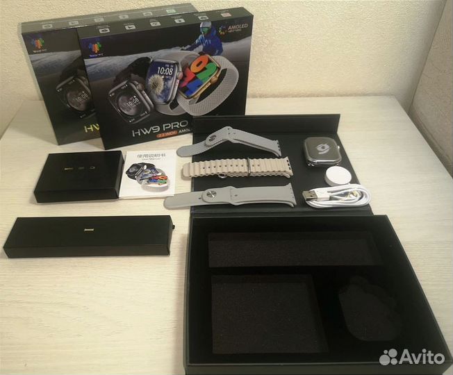 Смарт-часы Watch8,9 Ultra Watch Наушники Набор 6в1