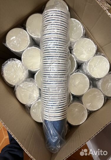 Бумажные стаканы для кофе 250мл