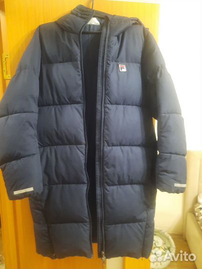 Пуховик зимний на девочку 158-164 Fila