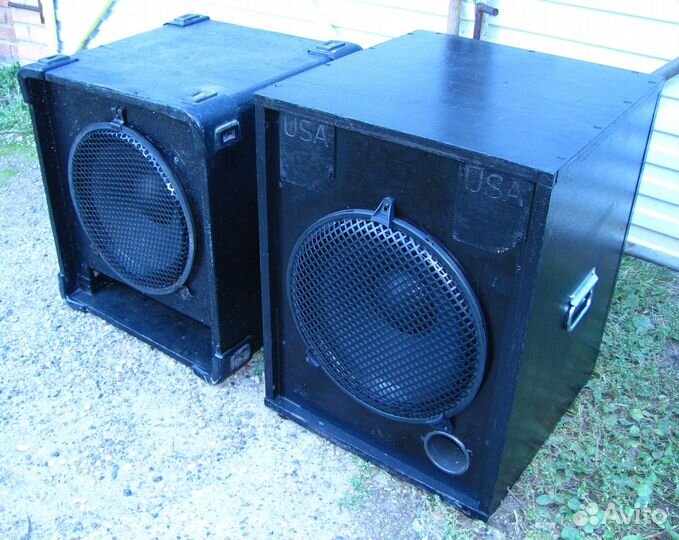 Сабвуферы F.Audio 1000W 2шт F15L76 8Ом Нч Колонки