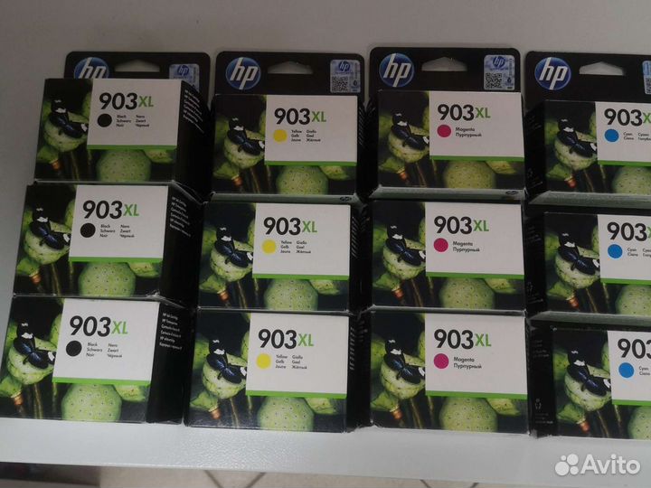 Картриджи hp 903xl